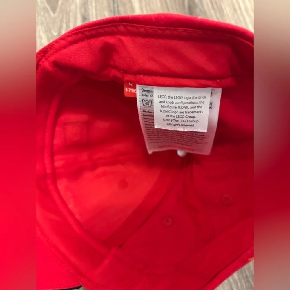 Rare LEGOLAND Kids Baseball Cap from Germany w/Some Adjustability-100% Cotton